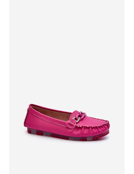 Suede Patogūs Loafers Fuchsia Giovana