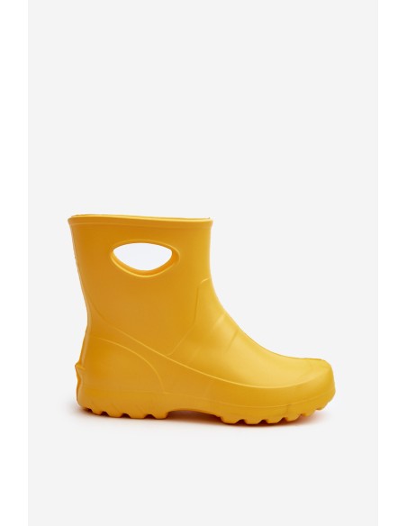 Women's Waterproof Wellies LEMINGO GARDEN 752 Yellow