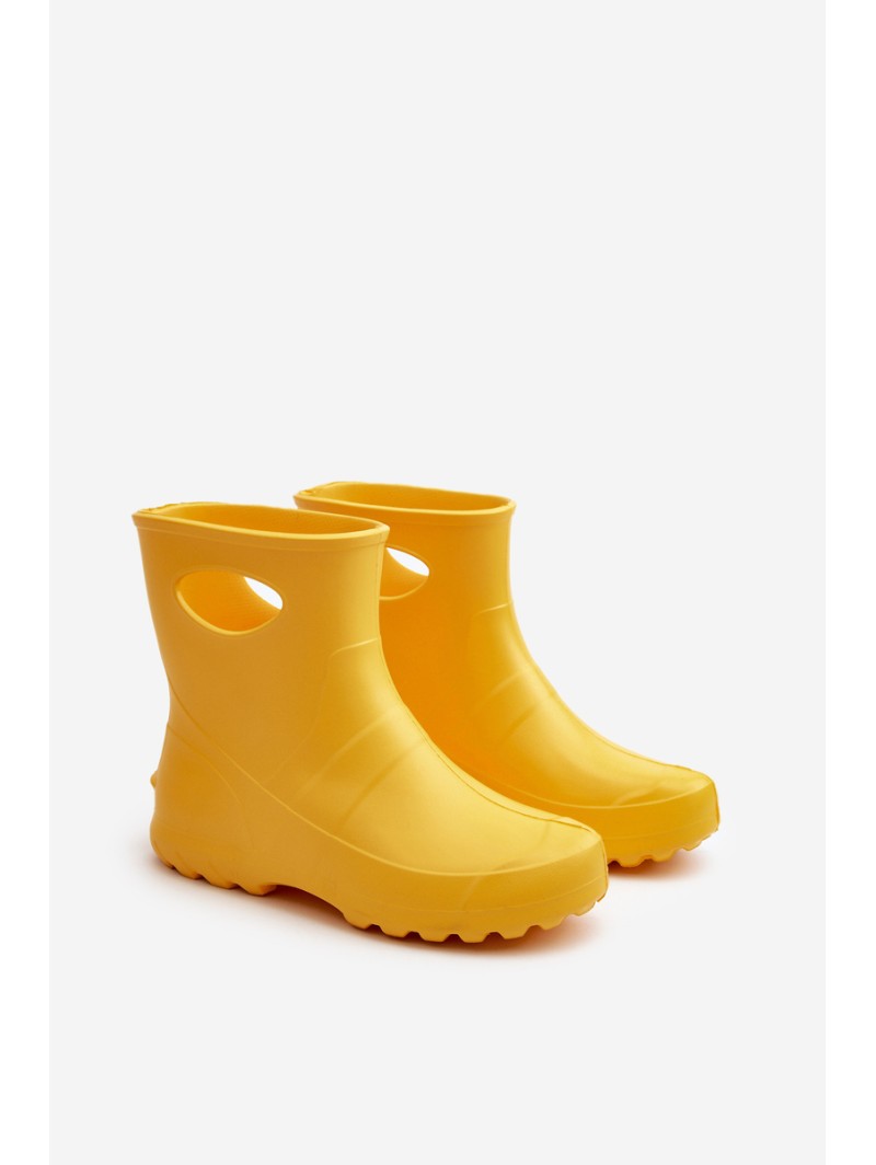 Women's Waterproof Wellies LEMINGO GARDEN 752 Yellow