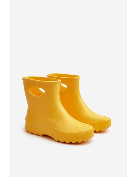 Women's Waterproof Wellies LEMINGO GARDEN 752 Yellow