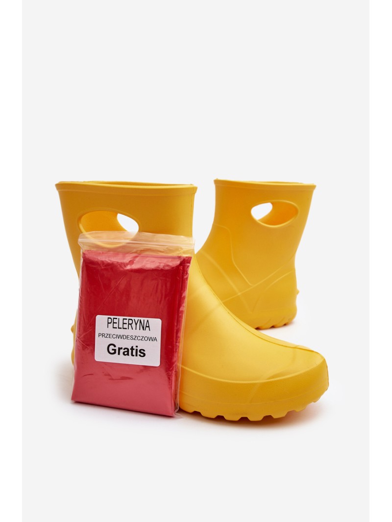 Women's Waterproof Wellies LEMINGO GARDEN 752 Yellow