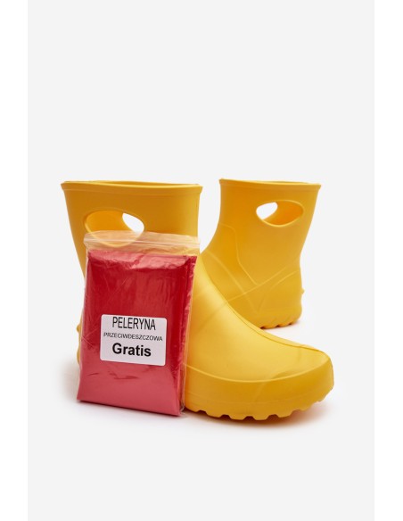 Women's Waterproof Wellies LEMINGO GARDEN 752 Yellow