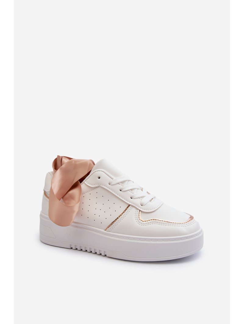 Women's Platform Sneakers White Tessama
