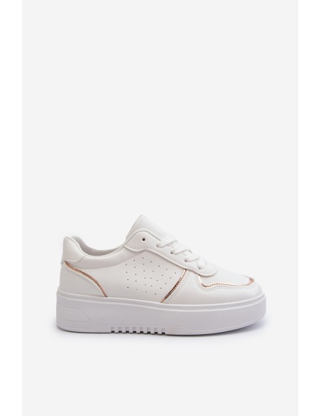 Women's Platform Sneakers White Tessama