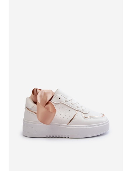 Women's Platform Sneakers White Tessama