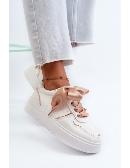 Women's Platform Sneakers White Tessama