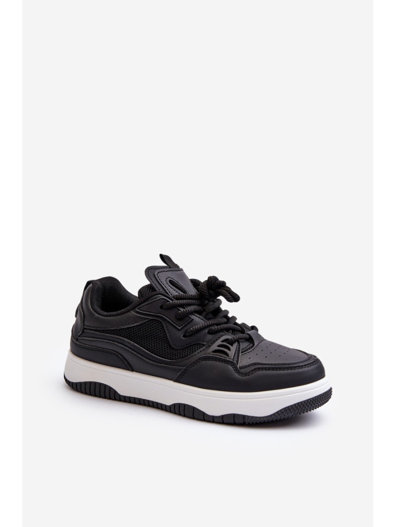 Women's Platform Sneakers Black Etnaria