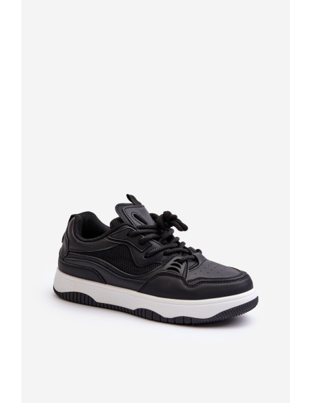 Women's Platform Sneakers Black Etnaria
