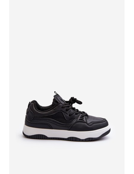 Women's Platform Sneakers Black Etnaria