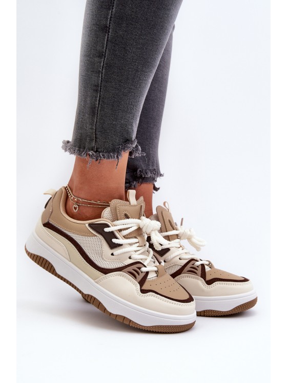 Women's Platform Sneakers Brown Etnaria