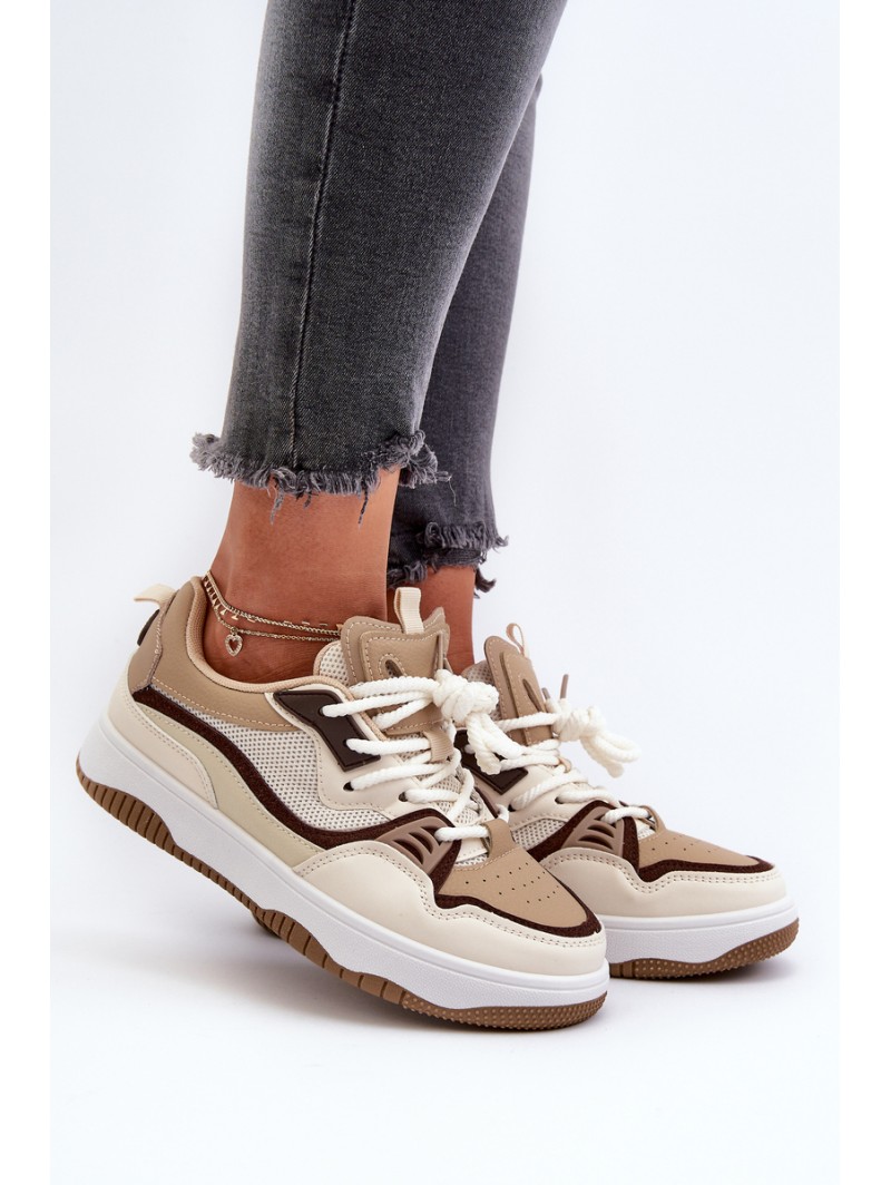 Women's Platform Sneakers Brown Etnaria
