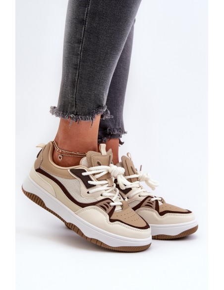 Women's Platform Sneakers Brown Etnaria