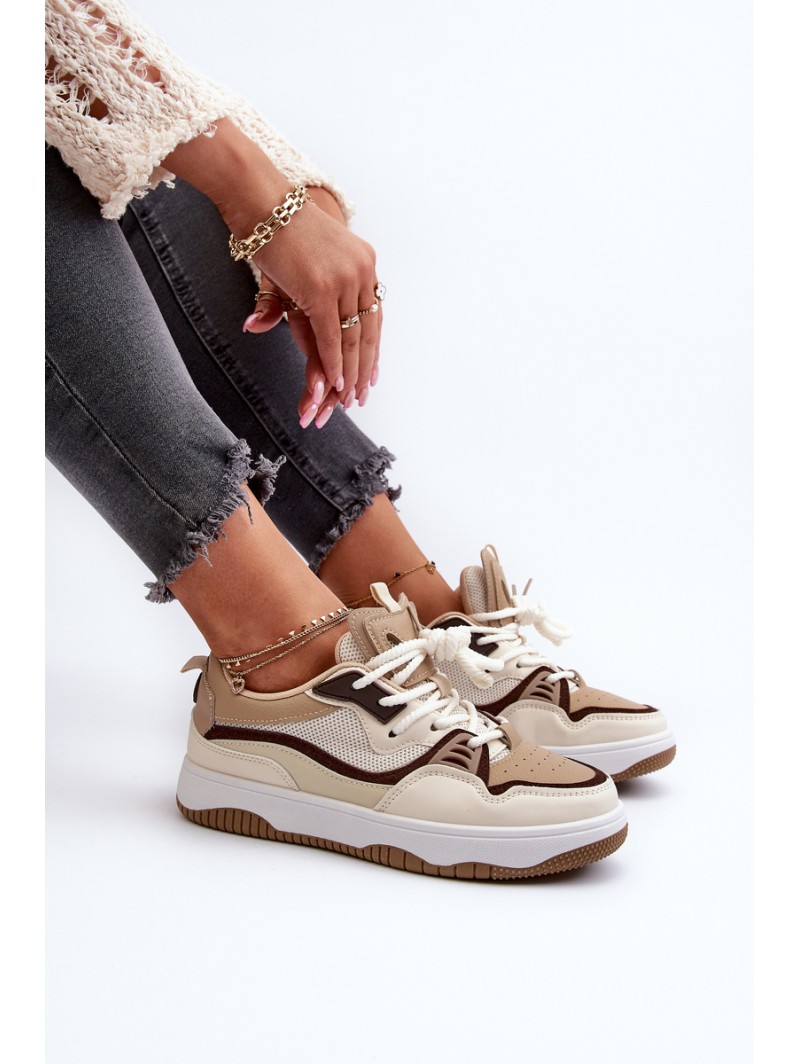 Women's Platform Sneakers Brown Etnaria