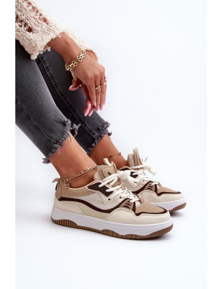 Women's Platform Sneakers Brown Etnaria