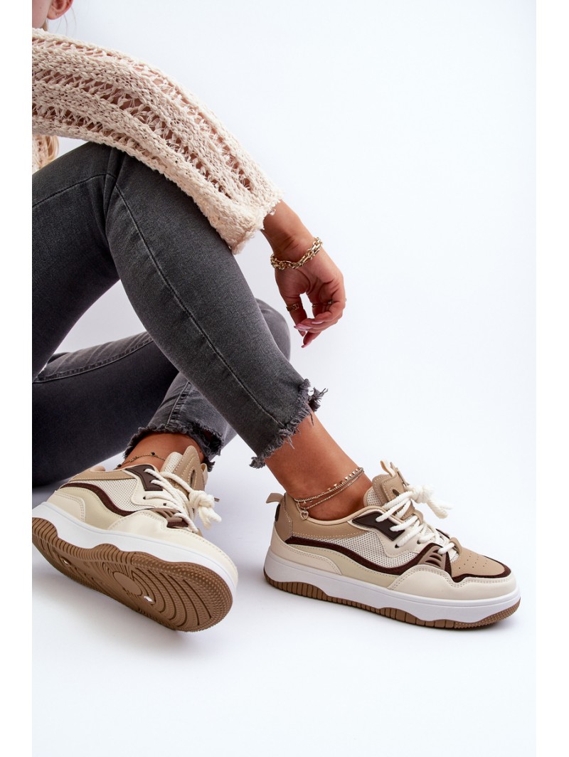 Women's Platform Sneakers Brown Etnaria