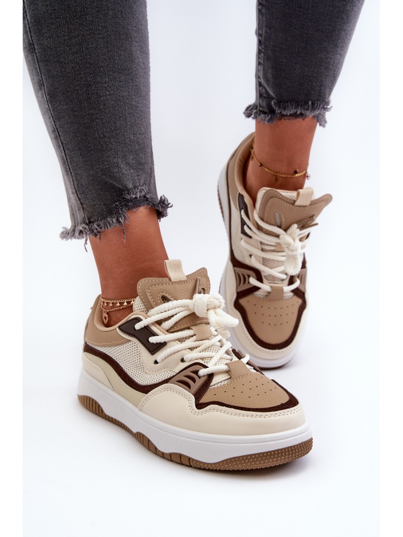 Women's Platform Sneakers Brown Etnaria