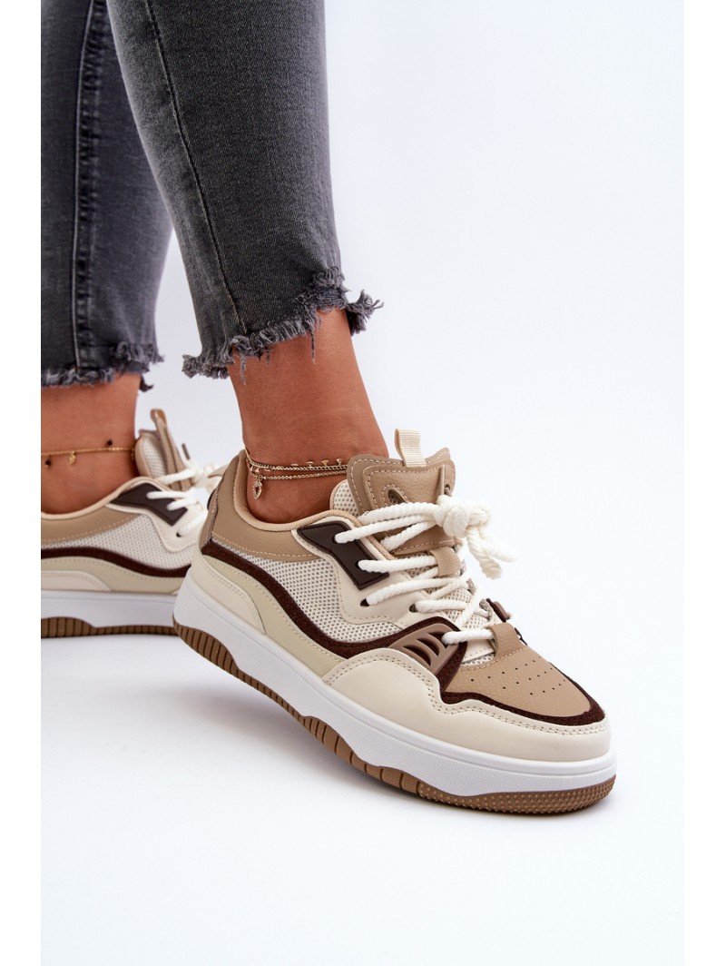 Women's Platform Sneakers Brown Etnaria