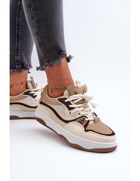 Women's Platform Sneakers Brown Etnaria