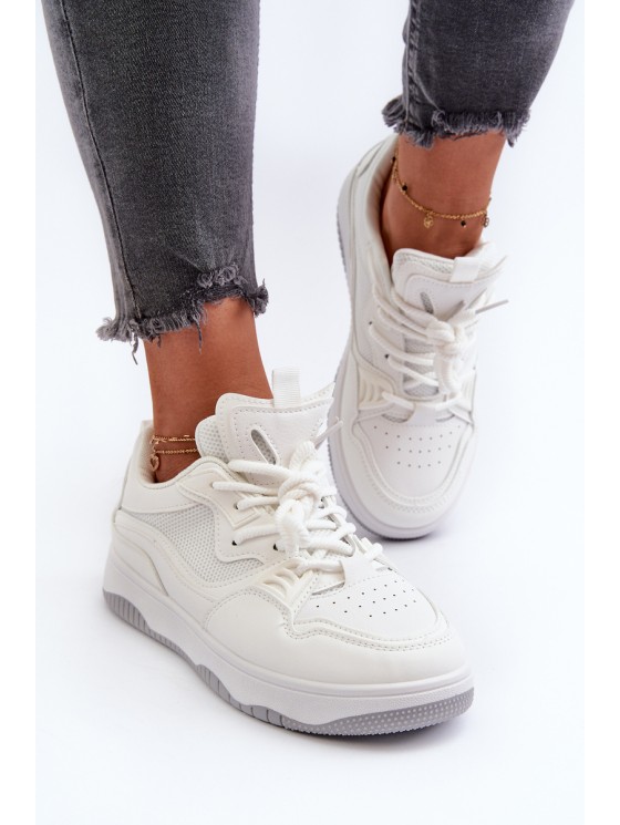 Women's Platform Sneakers White Etnaria