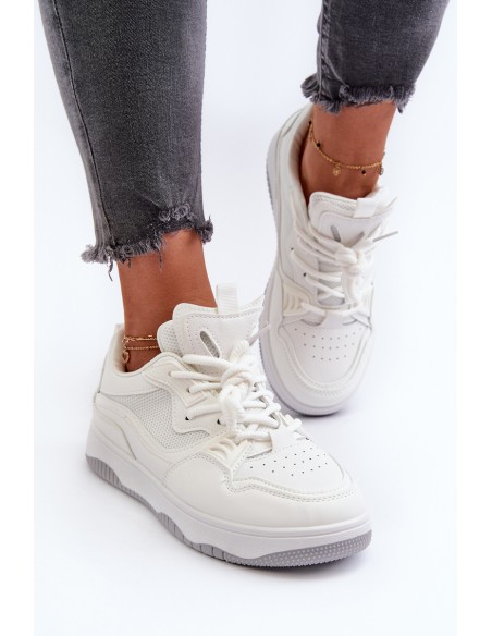Women's Platform Sneakers White Etnaria