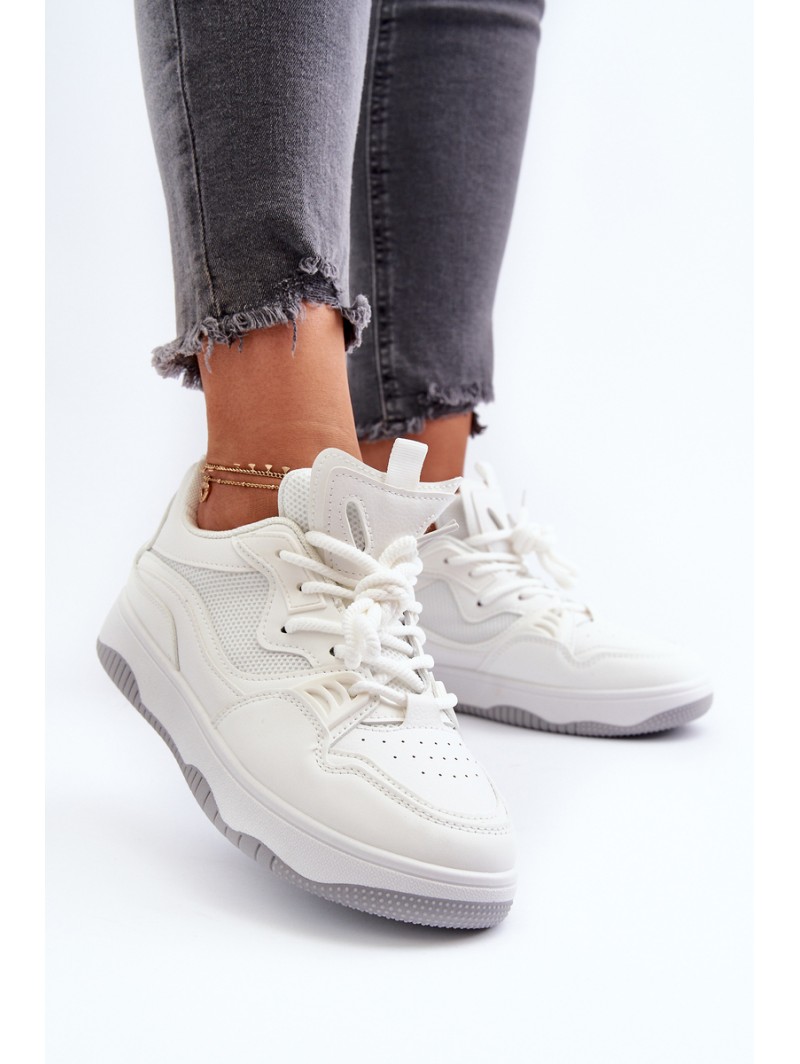 Women's Platform Sneakers White Etnaria