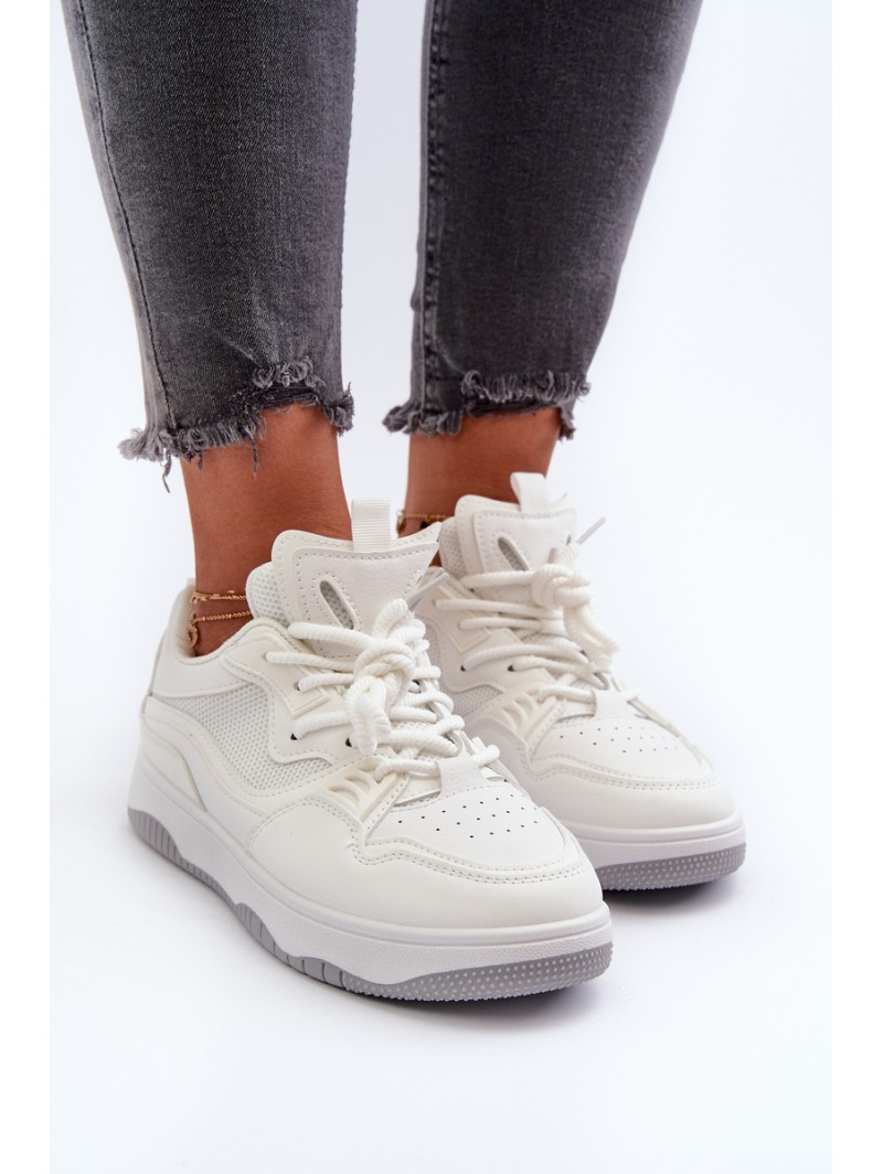 Women's Platform Sneakers White Etnaria