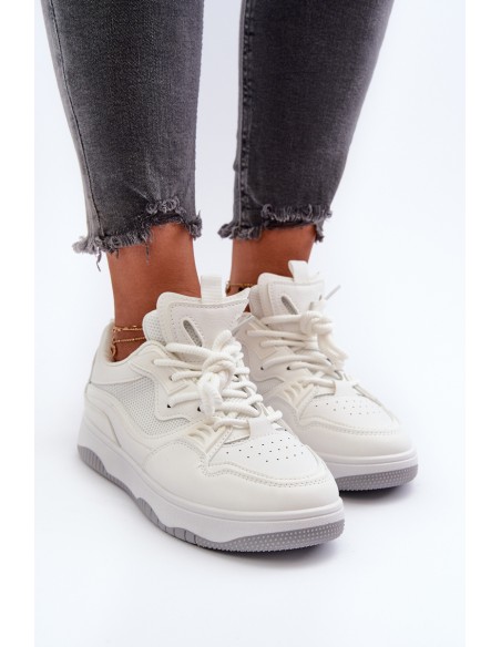 Women's Platform Sneakers White Etnaria