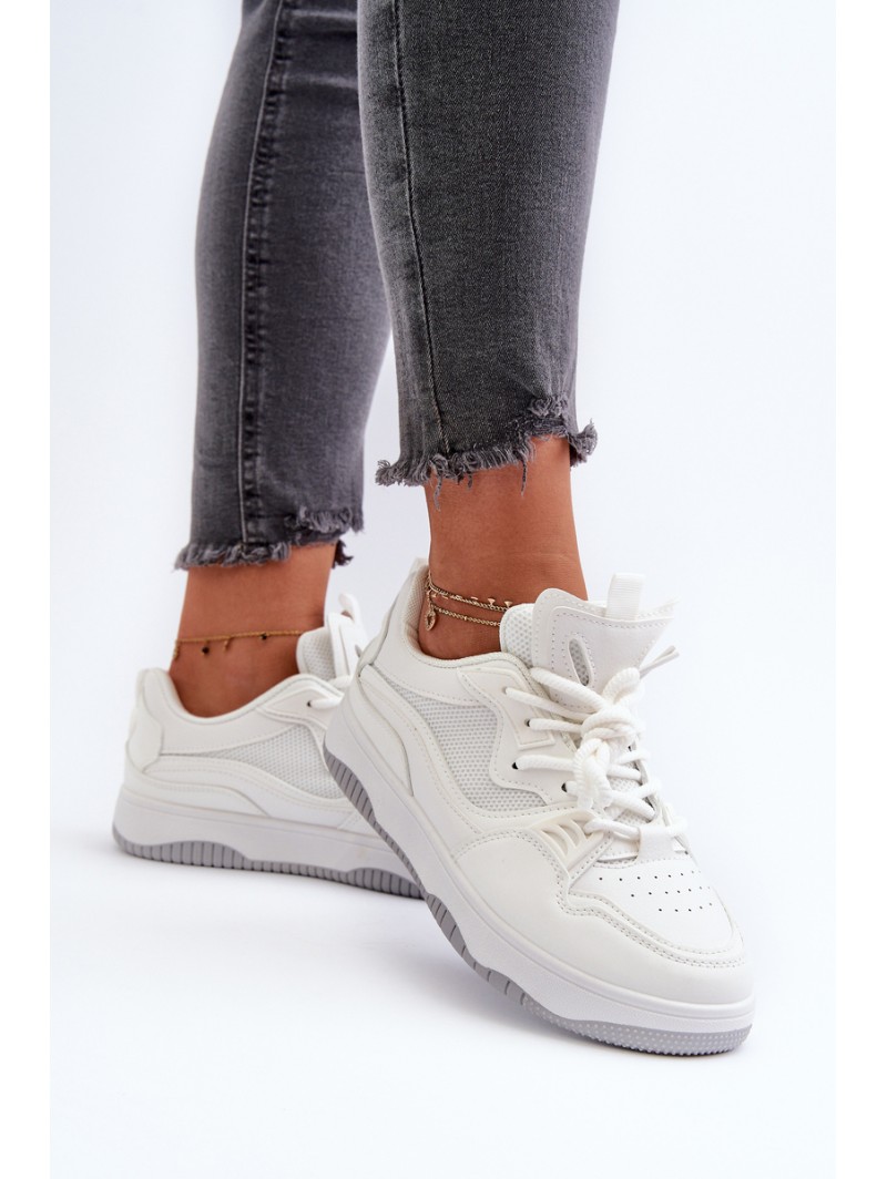 Women's Platform Sneakers White Etnaria