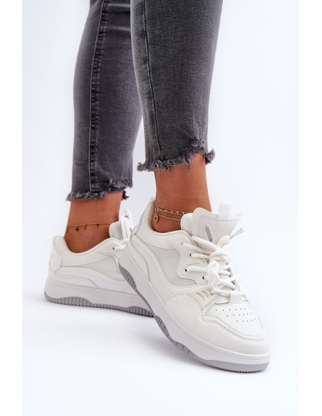 Women's Platform Sneakers White Etnaria