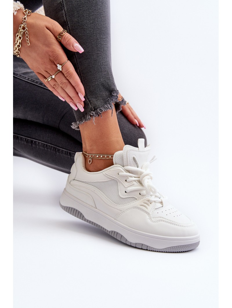 Women's Platform Sneakers White Etnaria