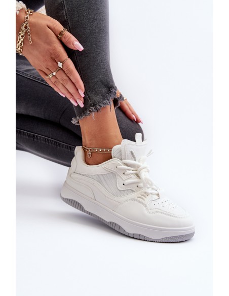 Women's Platform Sneakers White Etnaria