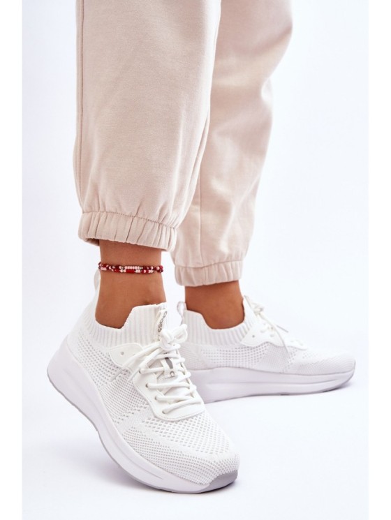 Moteriški Cross Jeans Slip-on sportbačiai LL2R4031C balti 2