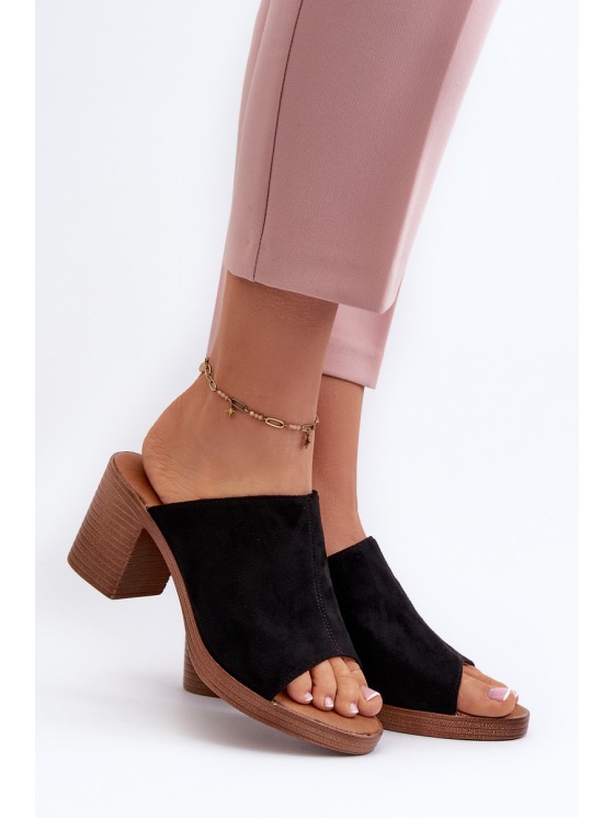 Elegantiški lengvi moteriški sandalai su kulnais Beige Varnila 2