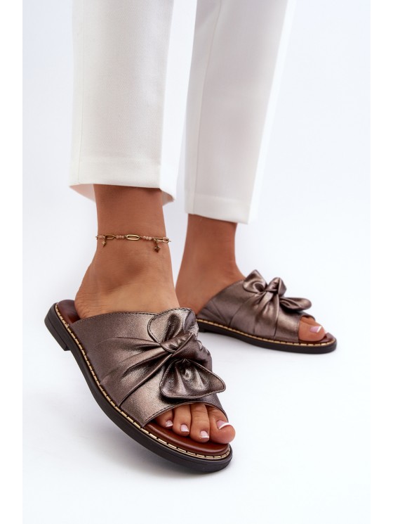 Women's Flat Heel Sandals Copper Nelvira