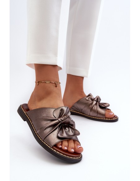 Women's Flat Heel Sandals Copper Nelvira
