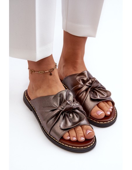 Women's Flat Heel Sandals Copper Nelvira