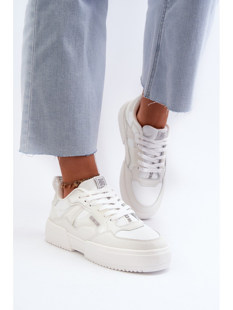 Lightweight Women's Sneakers Big Star NN274322 Memory Foam System White
