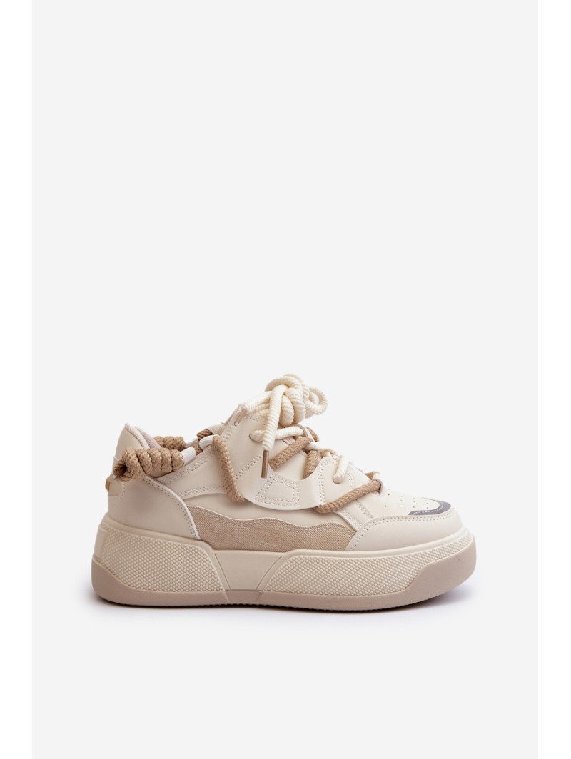 Women's Sports Shoes Sneakers Beige Phyrena