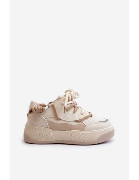 Women's Sports Shoes Sneakers Beige Phyrena