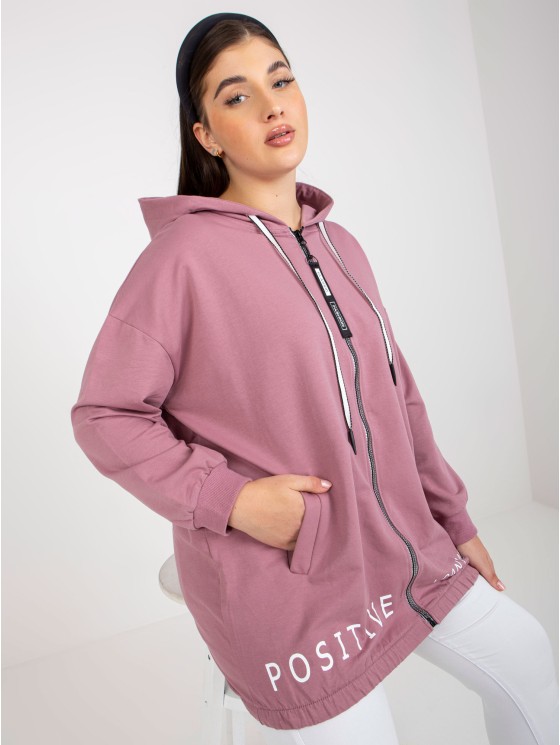 Bluza-RV-BL-8302.78-ciemny różowy 2
