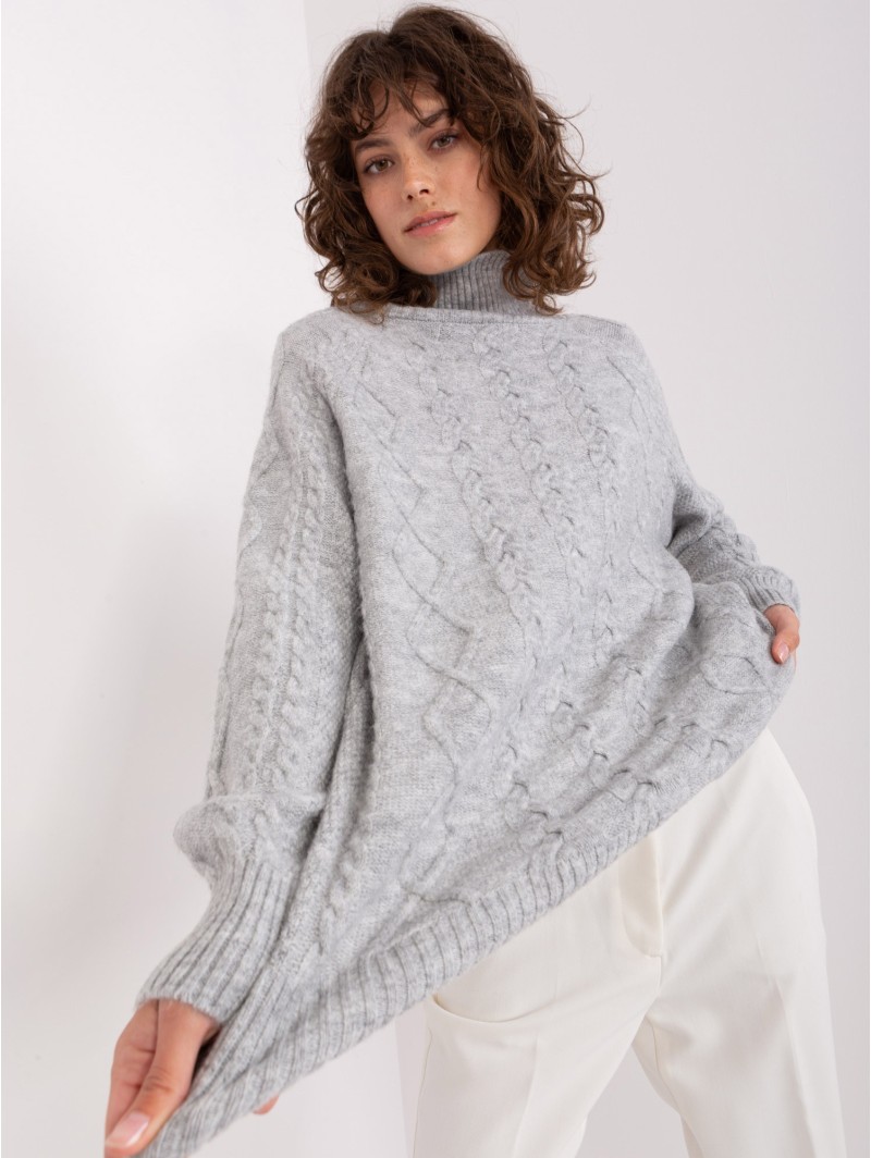 Sweter-AT-SW-2355-2.19P-szary