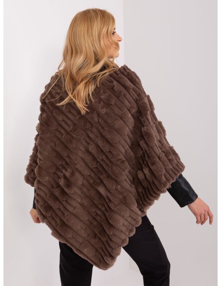 Poncho-AT-PN-2347.68-brązowy