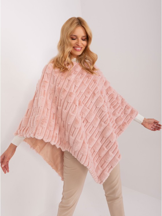 Poncho-AT-PN-2347.68-šviesiai rožinė 2