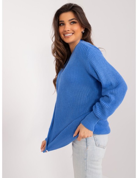 Stambaus mezgimo kardiganas