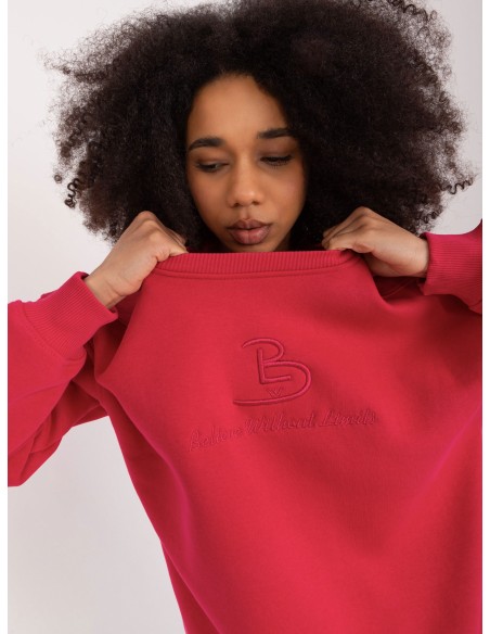 Bluza-BA-BL-0106.27-ciemny różowy