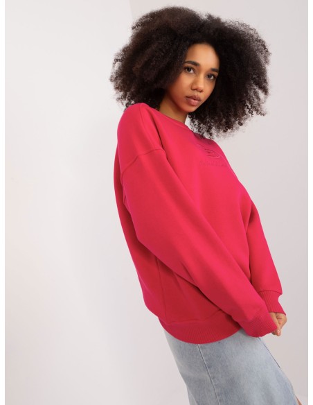 Bluza-BA-BL-0106.27-ciemny różowy