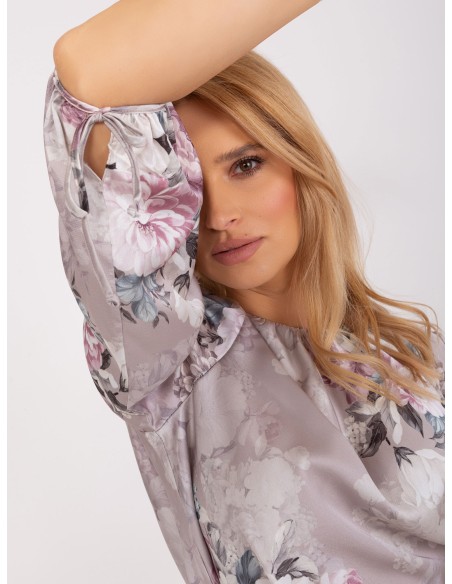 Sukienka-LK-SK-509374.22-ciemny bezowy