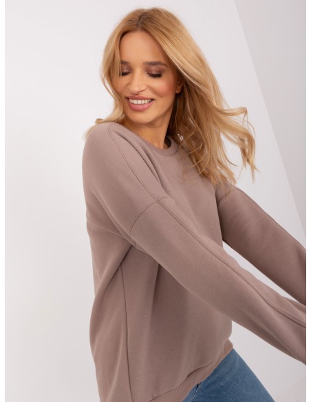 Bluza-RV-BL-8261.51-ciemny bezowy