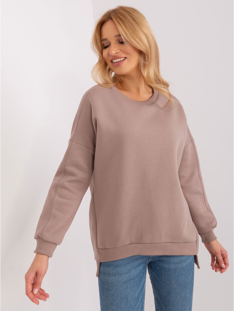 Bluza-RV-BL-8261.51-ciemny bezowy