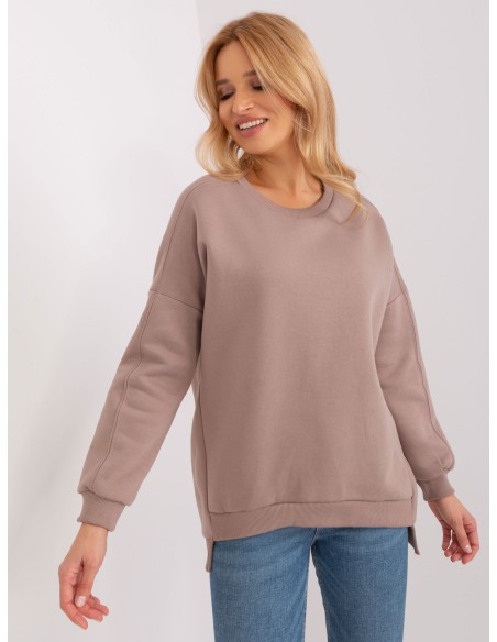 Bluza-RV-BL-8261.51-ciemny bezowy